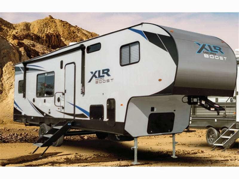 Forest River RV XLR Micro Boost Toy Hauler Fifth Wheel